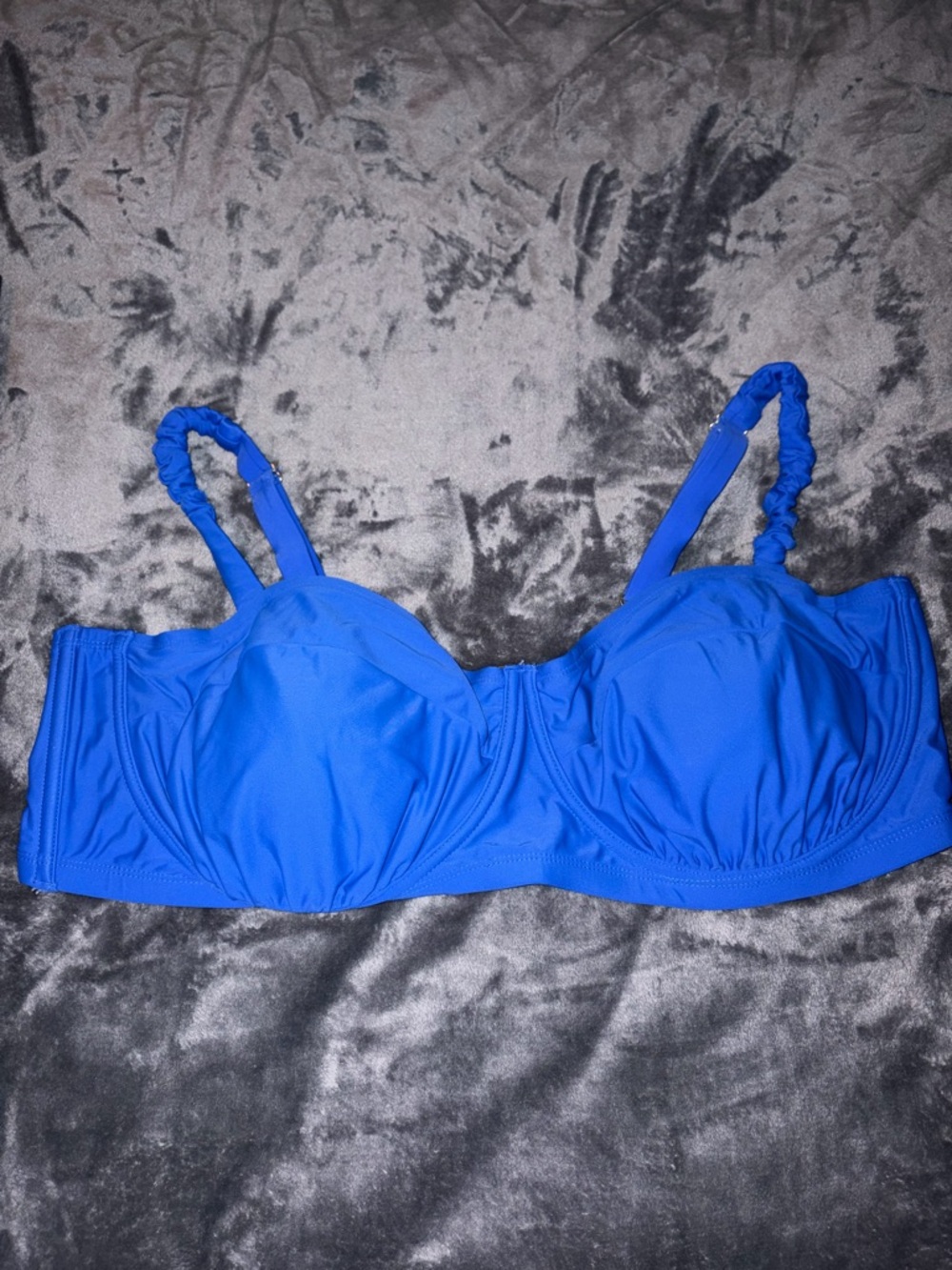 wild fable Bright Blue Underwire Bikini Top